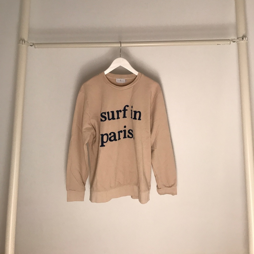 Surf In Paris Sweater great boyfriend Sweater 👻