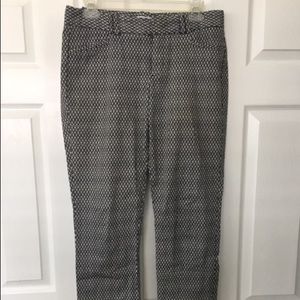 Calvin Klein Size 6 Stretch Ankle Pant