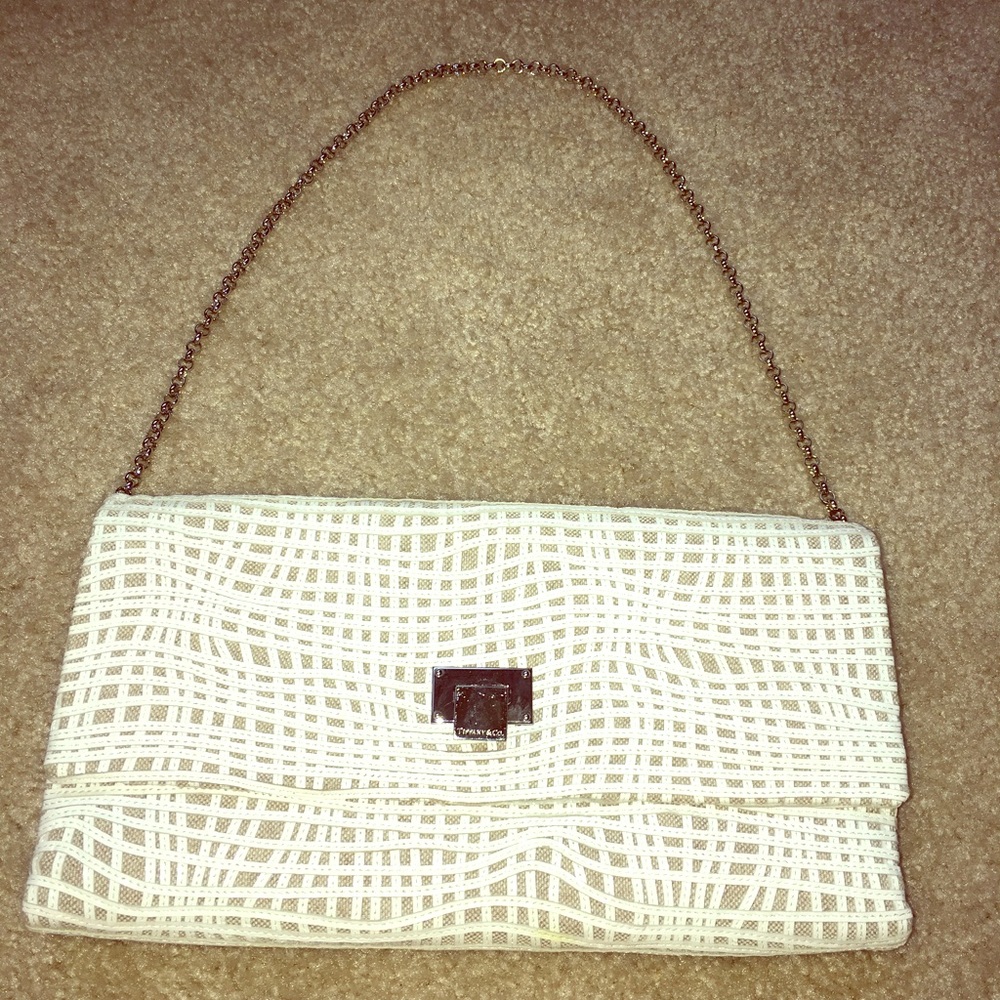 Tiffany and Co. Piper Flip Lock Clutch