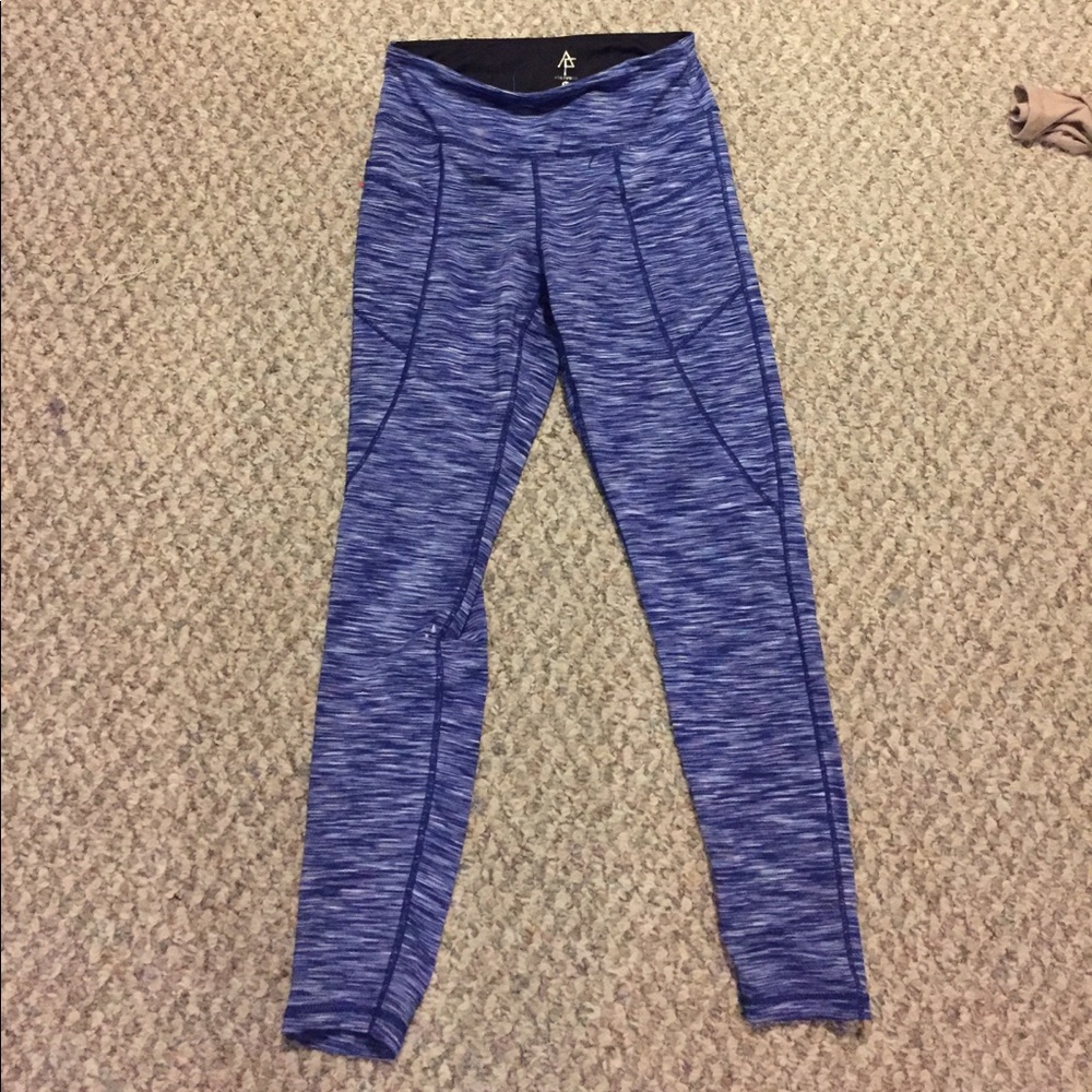 Blue workout pants WITH POCKETS