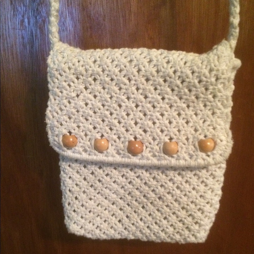 Crochet Boho Crossbody Bag