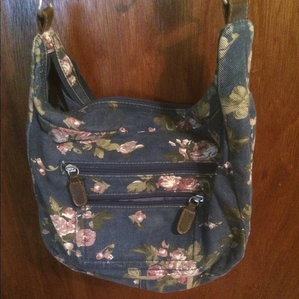 Floral Cross-Body Bag