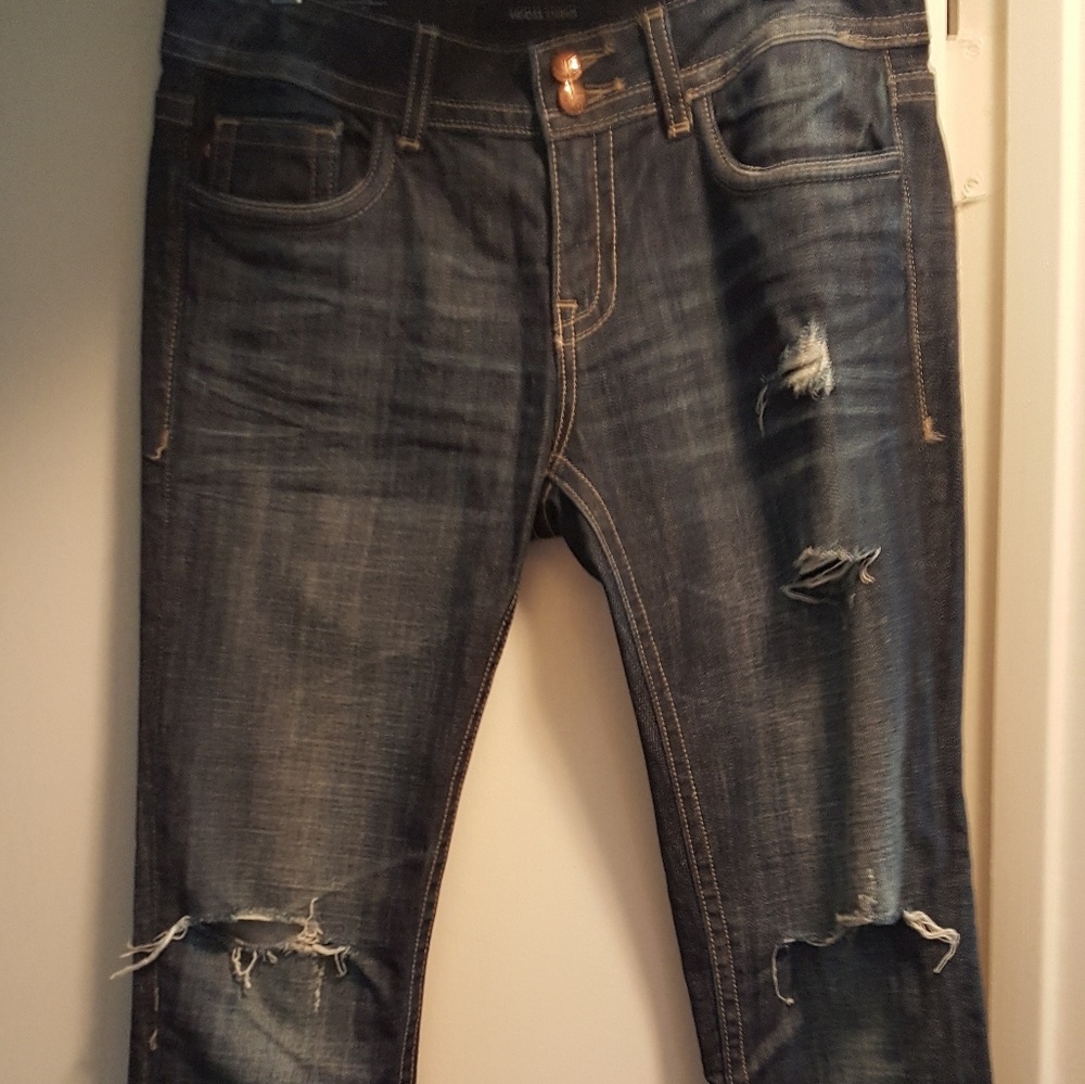 Nordstrom Vigoss brand distressed skinny