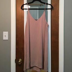NEW WITH TAGS blush shift dress