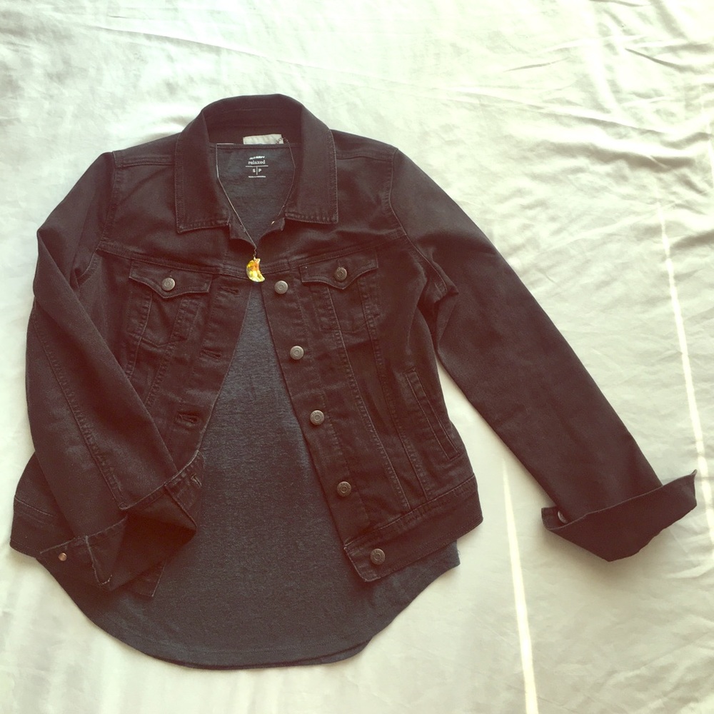 Black Denim Jacket