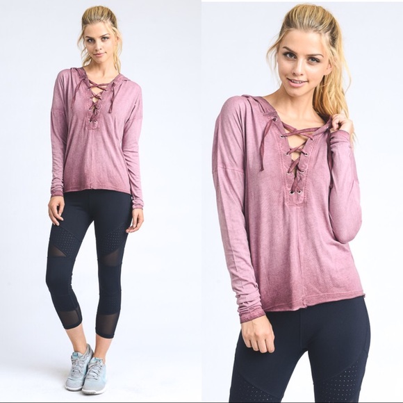 LAST 2 Smoky Berry Hoodie - Picture 2 of 4