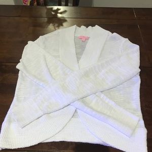Lilly Pulitzer Sweater White XL