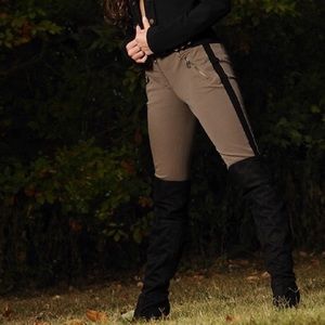 Express straight leg army pants,