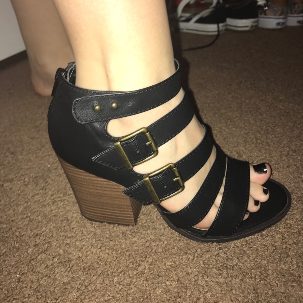 Strappy Heels
