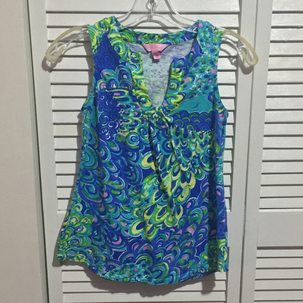 Lilly Pulitzer top.