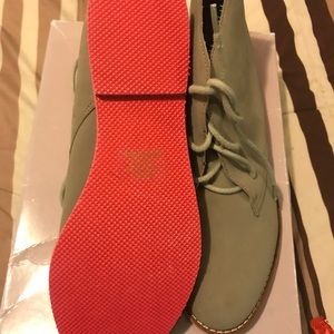 Pink bottoms booties