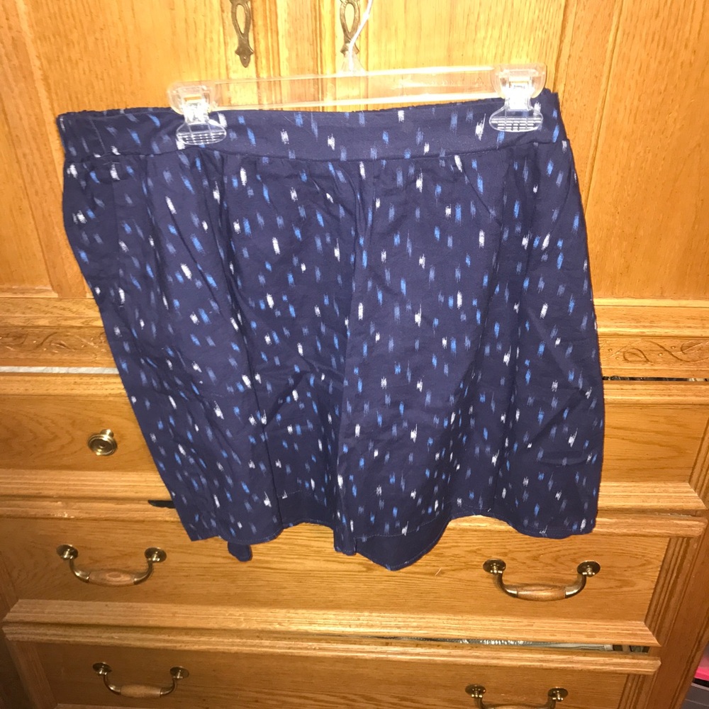Blue skirt size XL