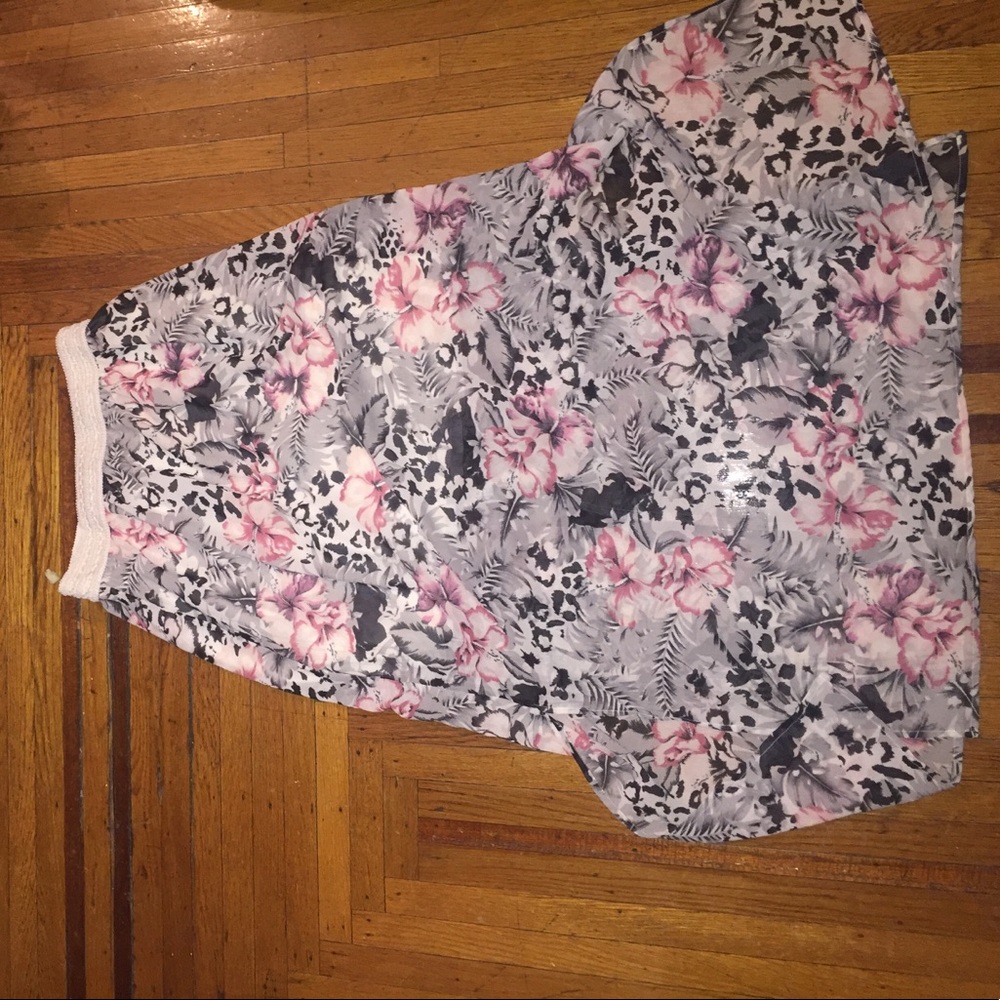 Floral skirt