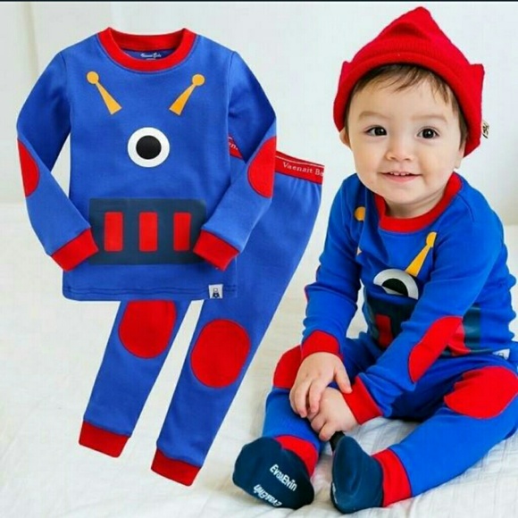 💥BIG SALE💥Unisex Robot PJ's - Picture 2 of 3