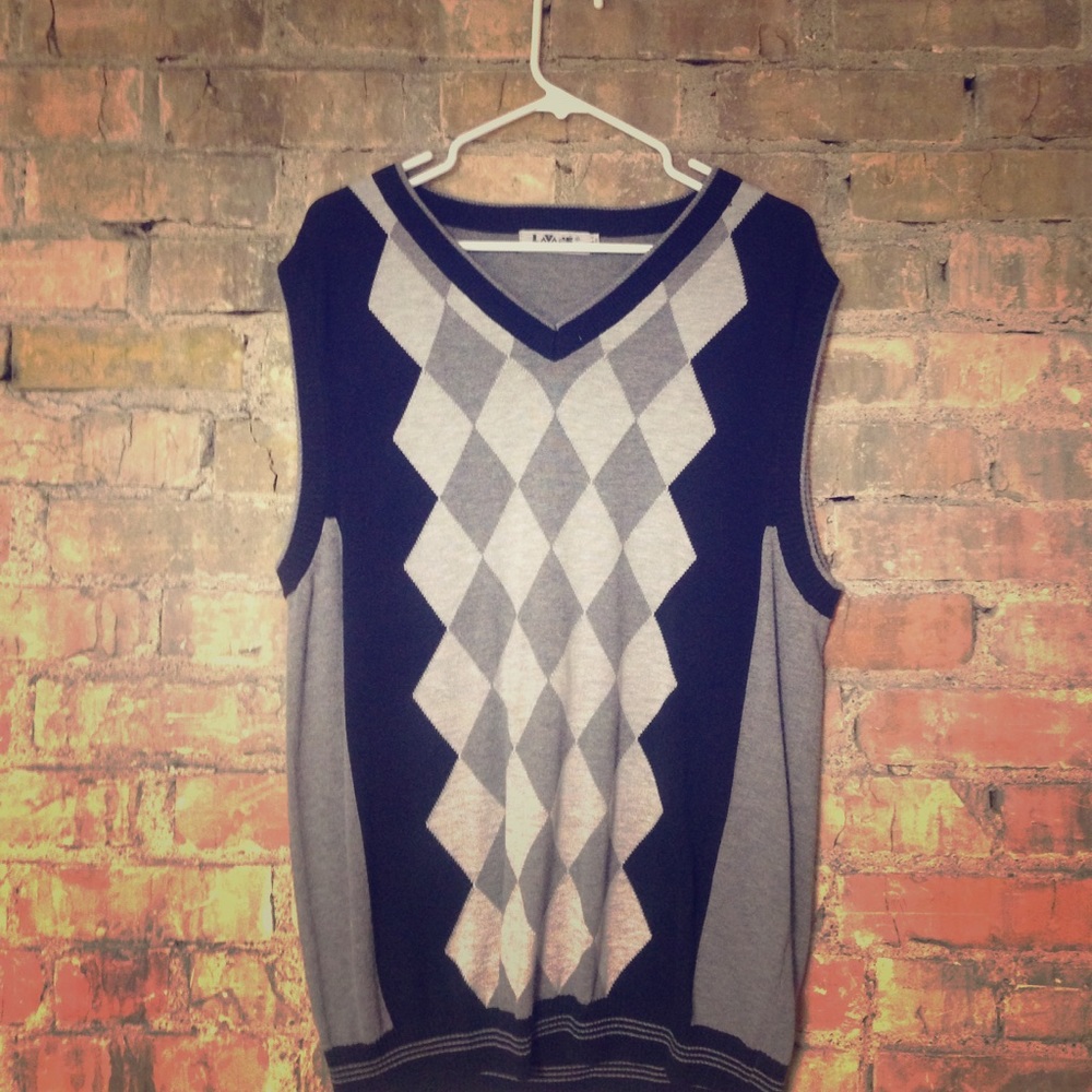 Men's jacquard vest