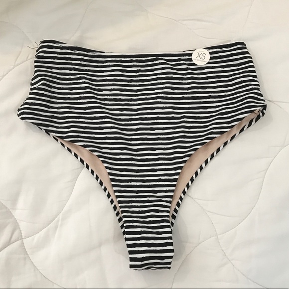 high waisted bikini cotton on