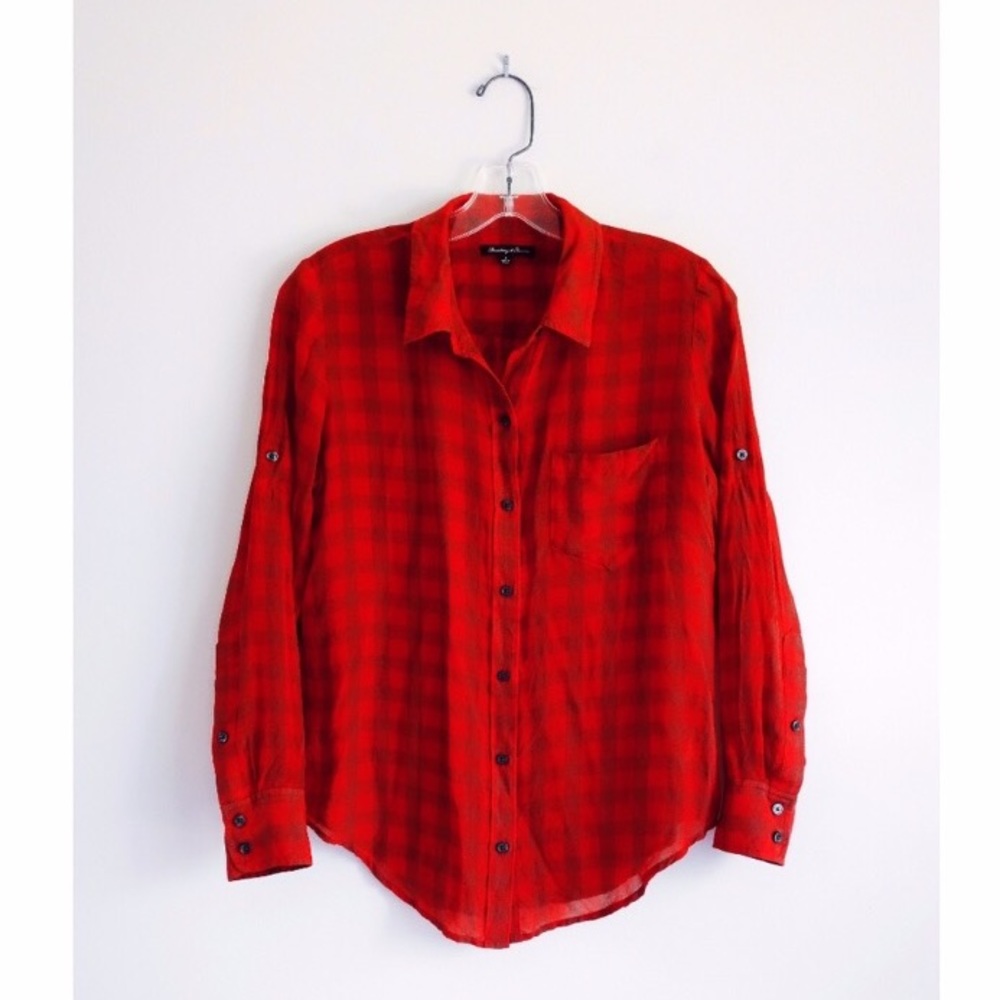 Broadway & Brooms Madewell Silk Blouse