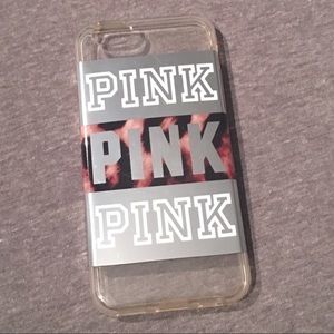 Pink Victoria's Secret iphone 6 case