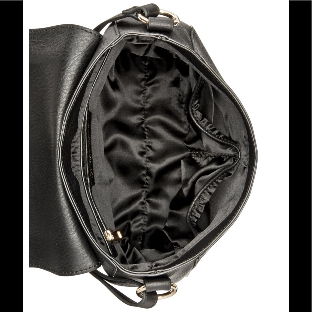 INC Willow Saddle Tassel Bag Wine - Picture 2 of 8