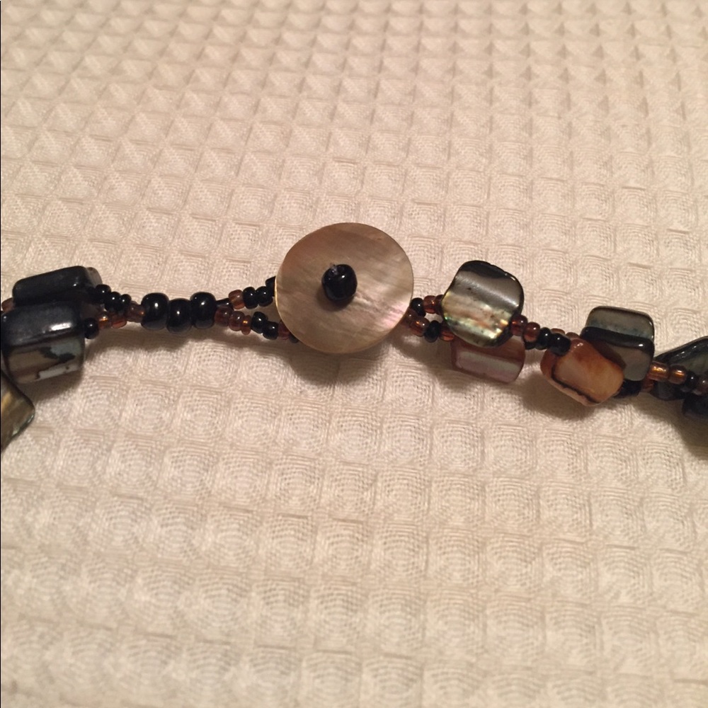 Shell 🐚 stone necklace - Picture 3 of 3