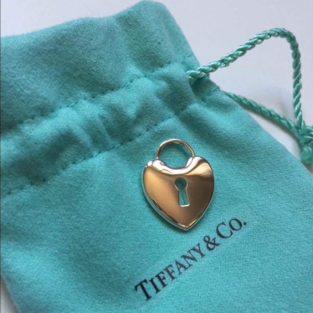 Authentic Tiffany&Co sterling silver heart charm