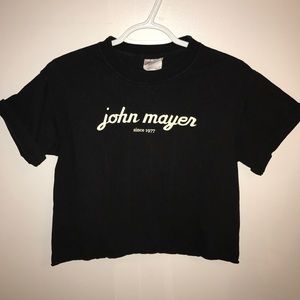 John Mayer Crop Top