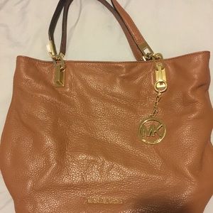 Michael Kors Tan Bag with Gold Hardware