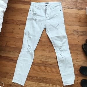 White denim jeans from local boutique!