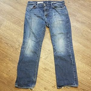 Gap straight jeans, 34x30