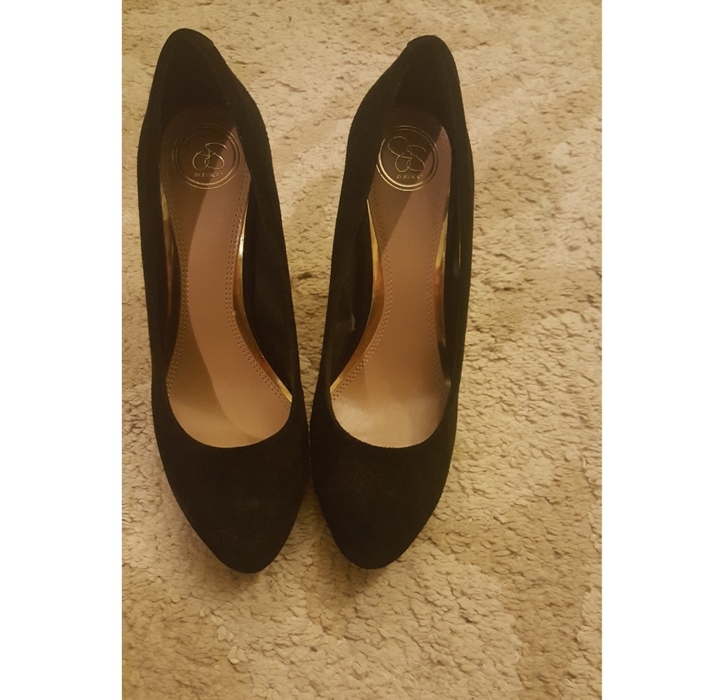 Jessica Simpson Black Heels