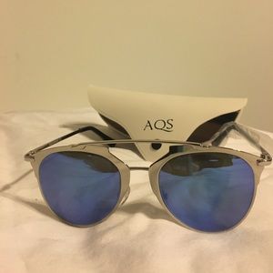 AquaSwiss Women's Alfie Sunglasses - Silver