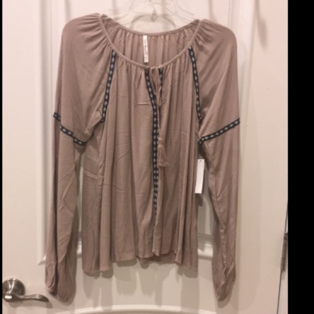 Bohemian blouse top