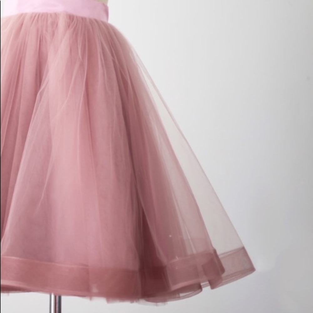 Handmade pink tutu skirt.