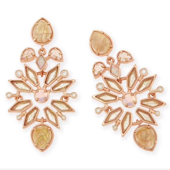 Kendra Scott Jewelry - Gorgeous Kendra Scott Rose Aurilla Earrings!!