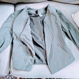 Green blazer
