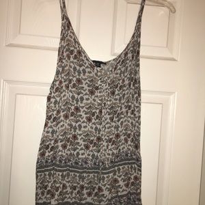 Floral tank XL