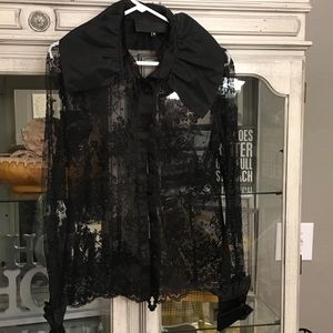 HOLD! Vintage lace blouse