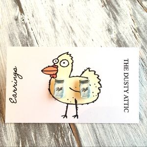 Mason Jars Studs Earrings