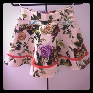 Ted Baker Adelais Floral Skirt