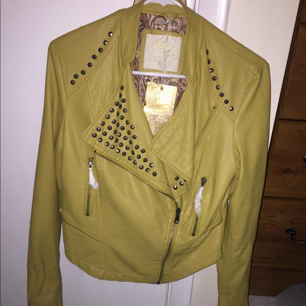 New Brazilian Leather Olive Moto Jacket!!!🏍😎🕶