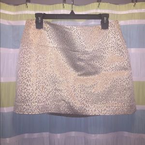 Express - Gold - Mini Skirt