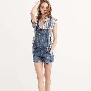 Abercrombie Denim Overalls
