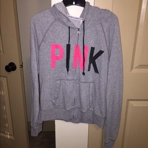 Vs pink sweatshirt size large