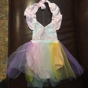 Baby unicorn romper