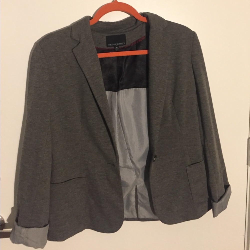 Grey blazer