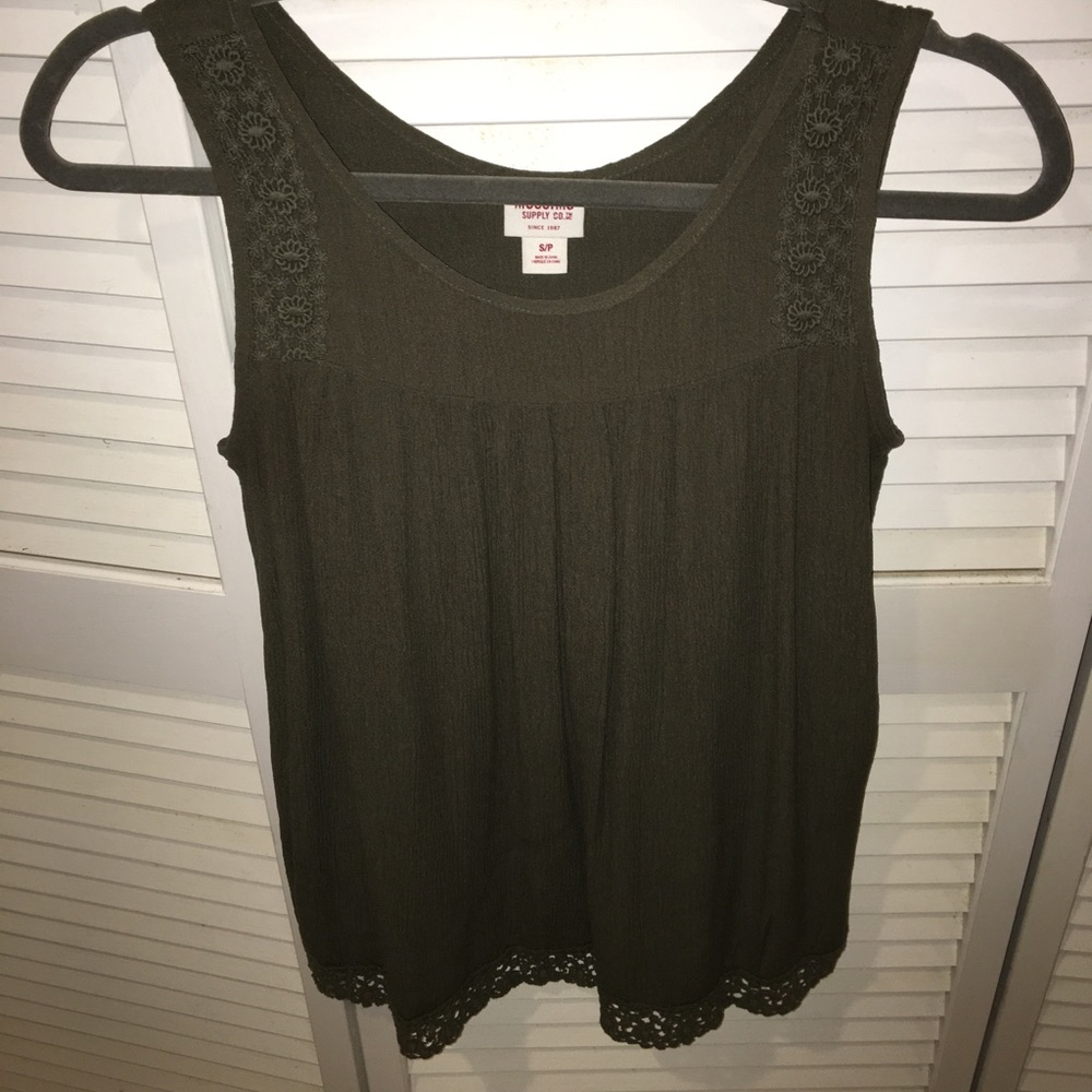 Dark green Mossimo tank top