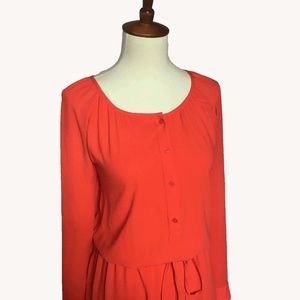 Banana Republic Dresses - Red Shirt Dress Banana Republic Dresses - Red Shirt Dress