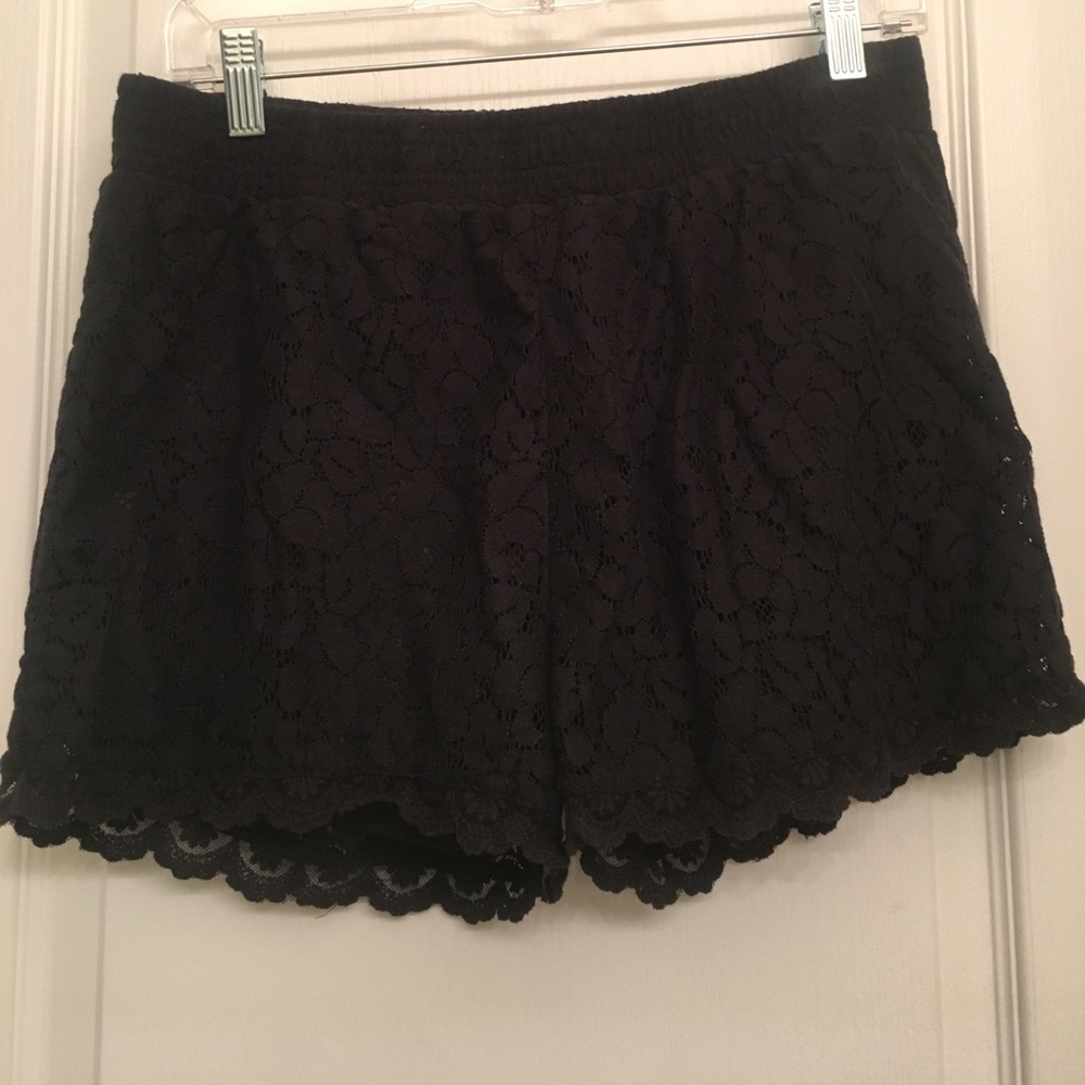 Lace shorts