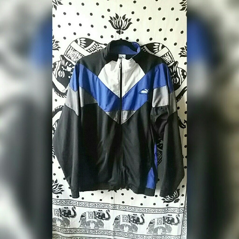 Multi-colored puma jacket