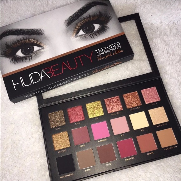 Huda Beauty Rose Gold Edition Eye Shadow Palette - Picture 1 of 2